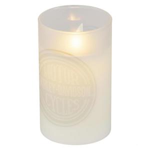 hdl-19004 Harley-Davidson Circle Logo LED Flameless Candle - HDL-19004