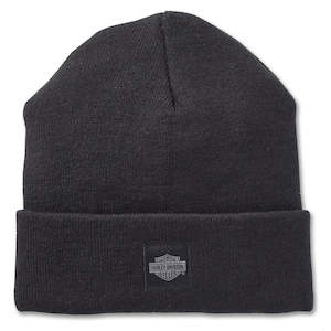 Harley%C2%AE Hats And Caps: 97636-23vm Harley FOREVER HARLEY BEANIE - BLACK