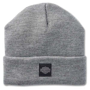 97641-23vm Harley FOREVER HARLEY BEANIE - MEDIUM HEATHER GREY