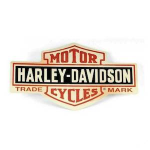 2010131 Harley-Davidson Distressed Long Bar & Shield Tin Sign