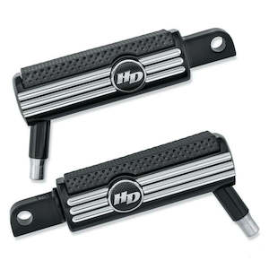 H D Foot Controls: 50500536 Harley Defiance Footpegs - 50500536