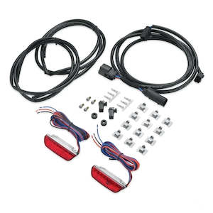 Family Twincam Dyna Softail: 68000115 Harley 68000115 Air Wing Rail LED Light Kit