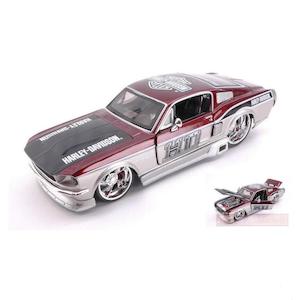 Harley%C2%AE Die Cast Replica Bikes Cars And Trucks: ma32168 Harley HD 1967 MUSTANG GT ma32168