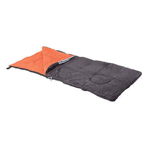 hdl-10016 Harley-Davidson Bar & Shield Custom Sleeping Bag Black & Orange