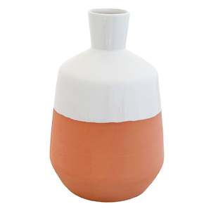 Vases: Pied Vase White