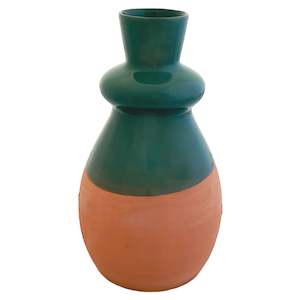 Pied Vase Sea Green