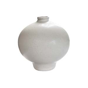 Vases: Obi White Bud Vase