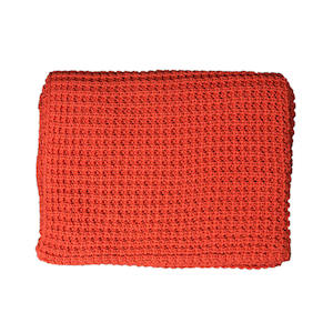 All Throws: Como Throw Rusty Red