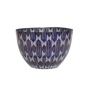 Wola Nani Stripes Purple Bowl W23.5cm