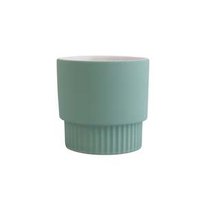 Sillon Planter Shale Green H12.5cm