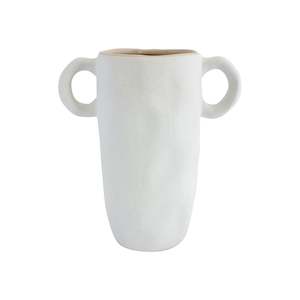 Potter Vase Blanc H23cm