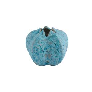 Tuscan Urchin Vase Azure Blue