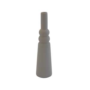 All Vases: Malmo Bottle Vase Stone H28.5cm