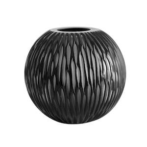 Onyx Vase Black