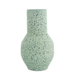 Tuscan Stem Vase Aqua