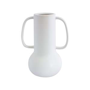 Composed Simplicity: Bodhi Handle Vase