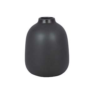 Global Reflection: Eclipse Vase Matte Black