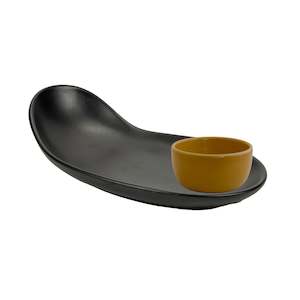 Serveware: Alma Appertiser Set L23cm Mustard