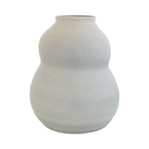 Terracota Vases: Branco Vase H20cm