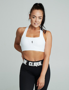 Clique: Super Support Bra - White