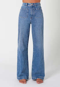 Sailor Jean - Long Janet Recycled/Mid Vintage Blue