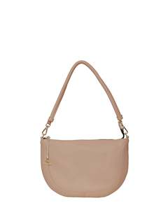 Bags Wallets: Cassia Shoulder Bag - Taupe