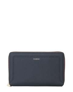 Lisbon Travel Wallet - Black