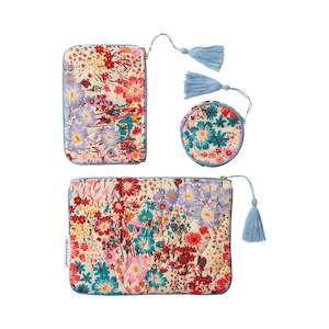 Bags Wallets: Pouch Set - Meadow