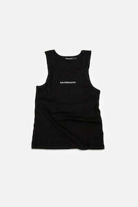 Serif Tank - Black