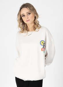 Sweatshirt: Game Crew - Bone