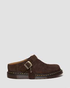 Isham Buckle Mule - Dark Brown