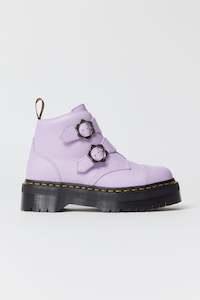 All Footwesr: Devon Flower  - 2 Strap Boot - Lilac