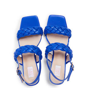 Heels: Plaza Heel - Cobalt Sheep