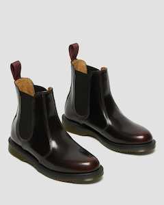 Flora Chelsea Boot - Cherry