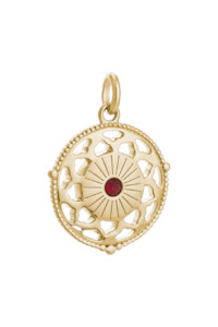 Filigree Travel Coin - Gold