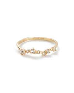 Shimmer Topaz Ring - Gold