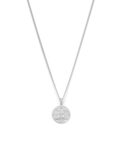 Gemini Petite Zodiac Necklace - Silver