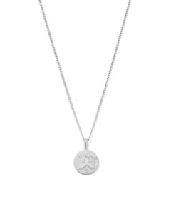 Virgo Petite Zodiac Necklace - Silver