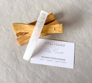 Opal And Sage: Palo Santo - Smudge Kit