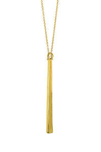 Long Road Necklace - Gold