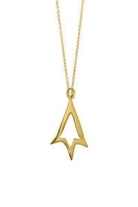 Direction Necklace - Gold