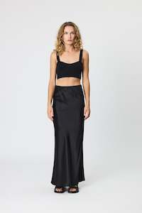 Charlie Maxi Skirt - Black