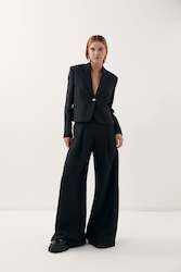 Kennedy Trouser Black Silk