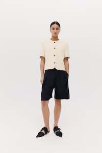 Short Sleeve Tilmens Jacket Bone