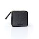 Mini Zip It Up Wallet - Black Pebble