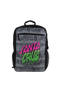 Santa Cruz Youth Rad Dot Hollow Backpack Black Tie Dye