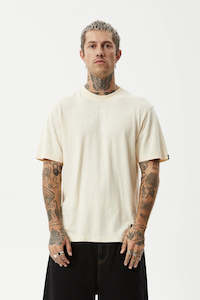 Afends Mens: Afends Classic Retro Fit Tee Sand