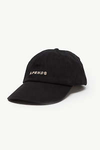 Afends: Afends Daylight Panelled Cap Stone Black