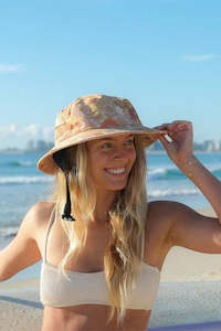 Essentials Accessories: Sunward Bound Surf Hat Mustard Myse