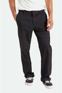 Brixton Womens: Brixton Choice Chino Relaxed Pant Black